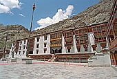 Ladakh - Hemis, the various halls of the gompa are arranged around a courtyard 